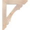 Ekena Millwork Olympic Slat Smooth Bracket, Douglas Fir, 5 1/2"W x 34"D x 40"H BKT06X34X40OLY06SDF - alternate 3